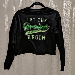 St. Patrick's Day Crop Top